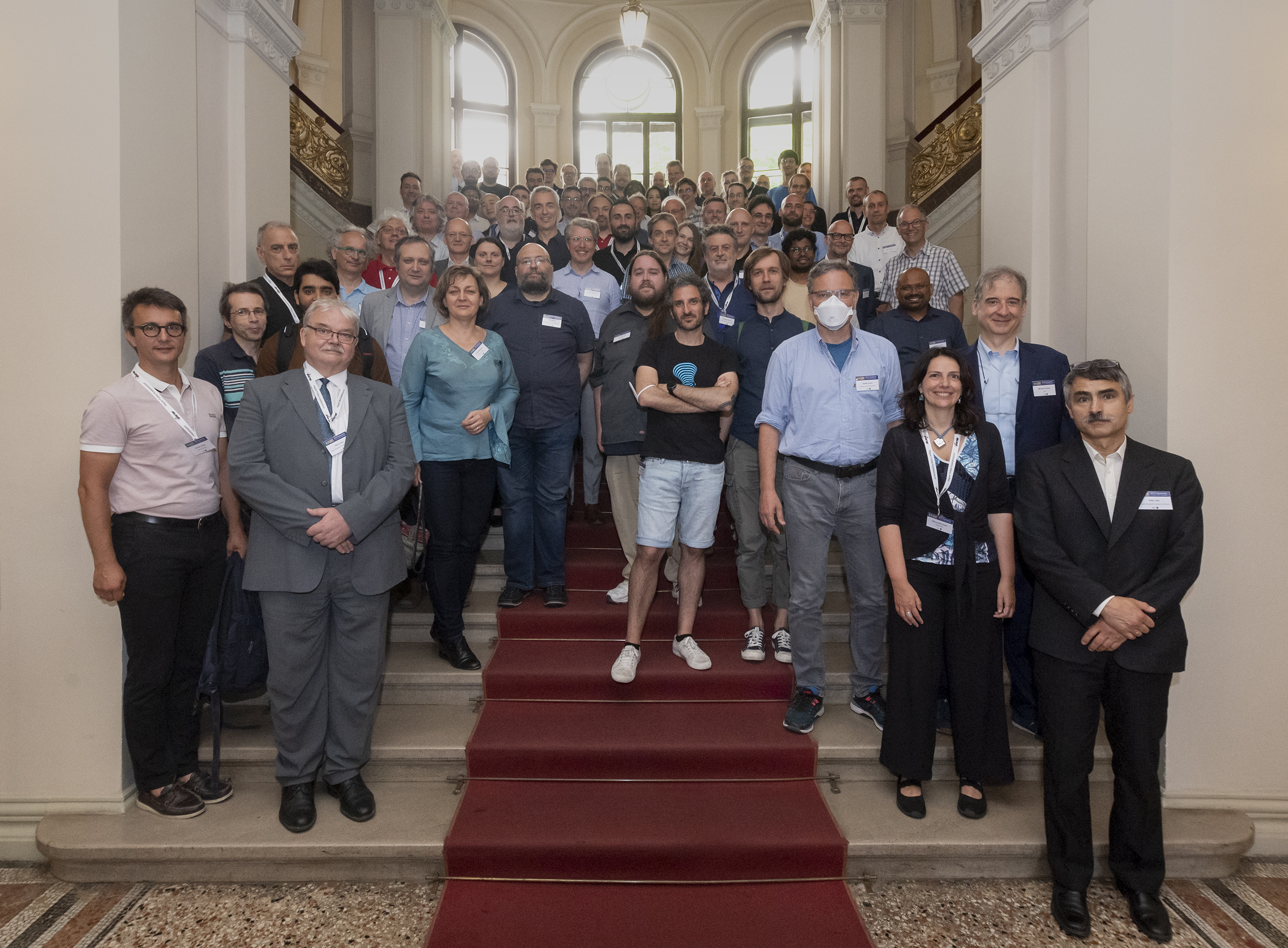 La collaboration Einstein Telescope réunie à l’académie des sciences hongroise à Budapest.