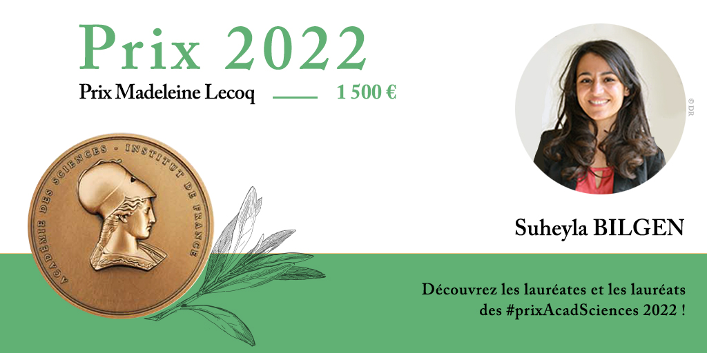 Suheyla BILGEN, Prix Madeleine Lecoq