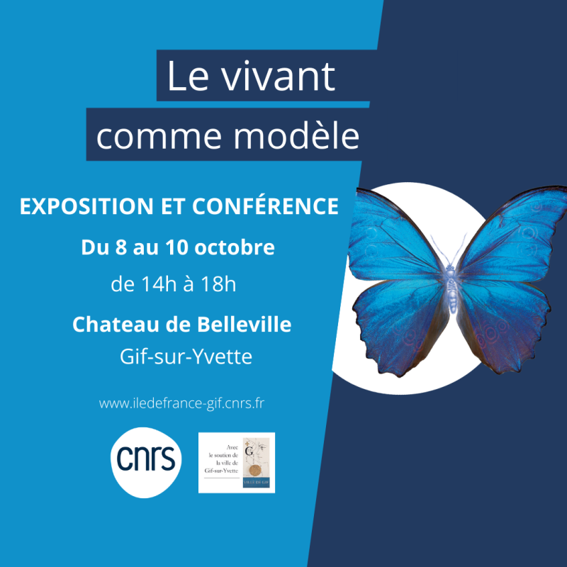 Exposition Le vivant comme modèle 