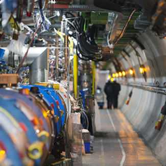 Couloir du LHC