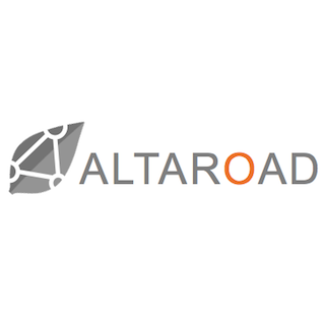 Logo Altaroad gris et orange