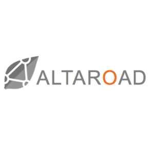 Logo Altaroad gris et orange